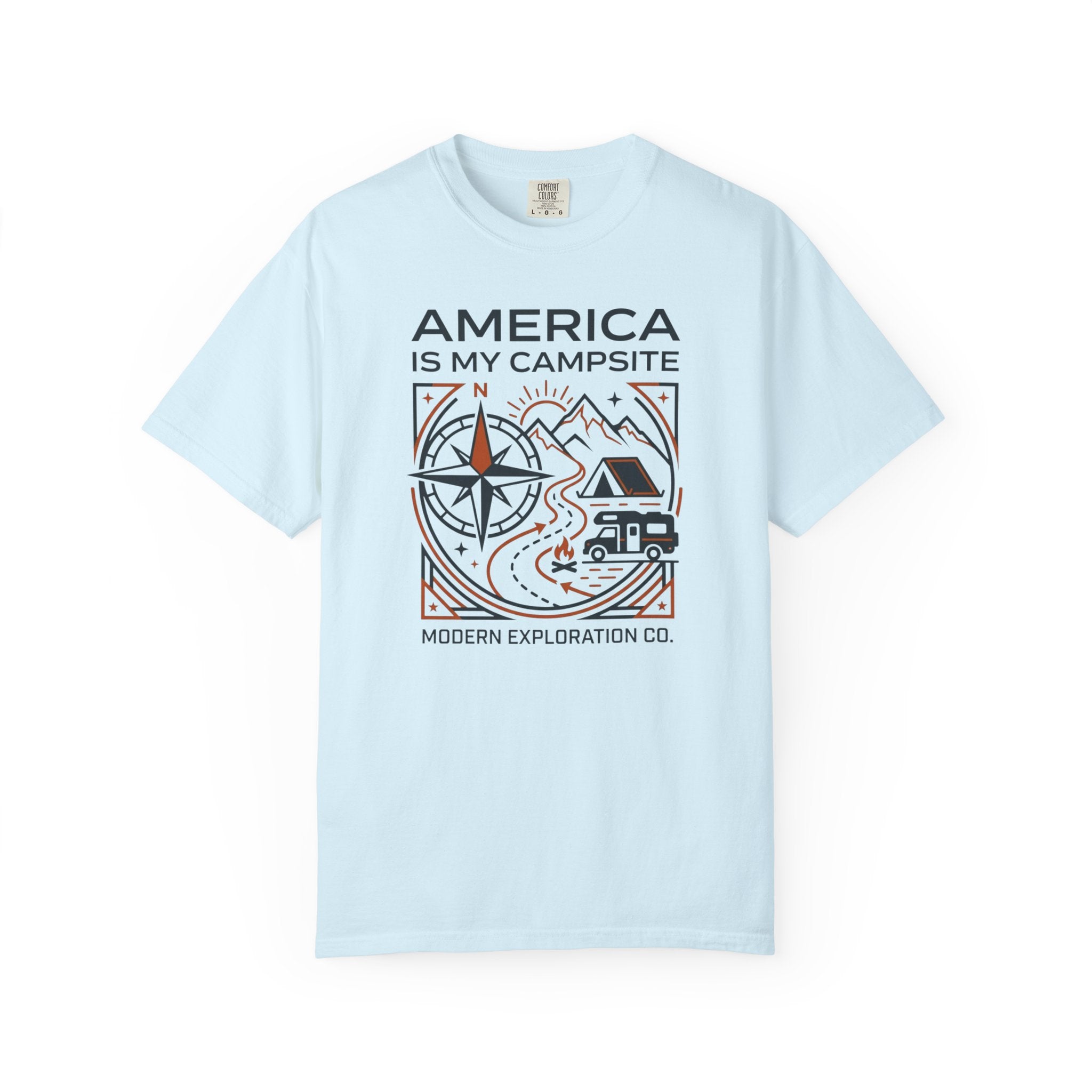 America Is My Campsite - T-Shirt