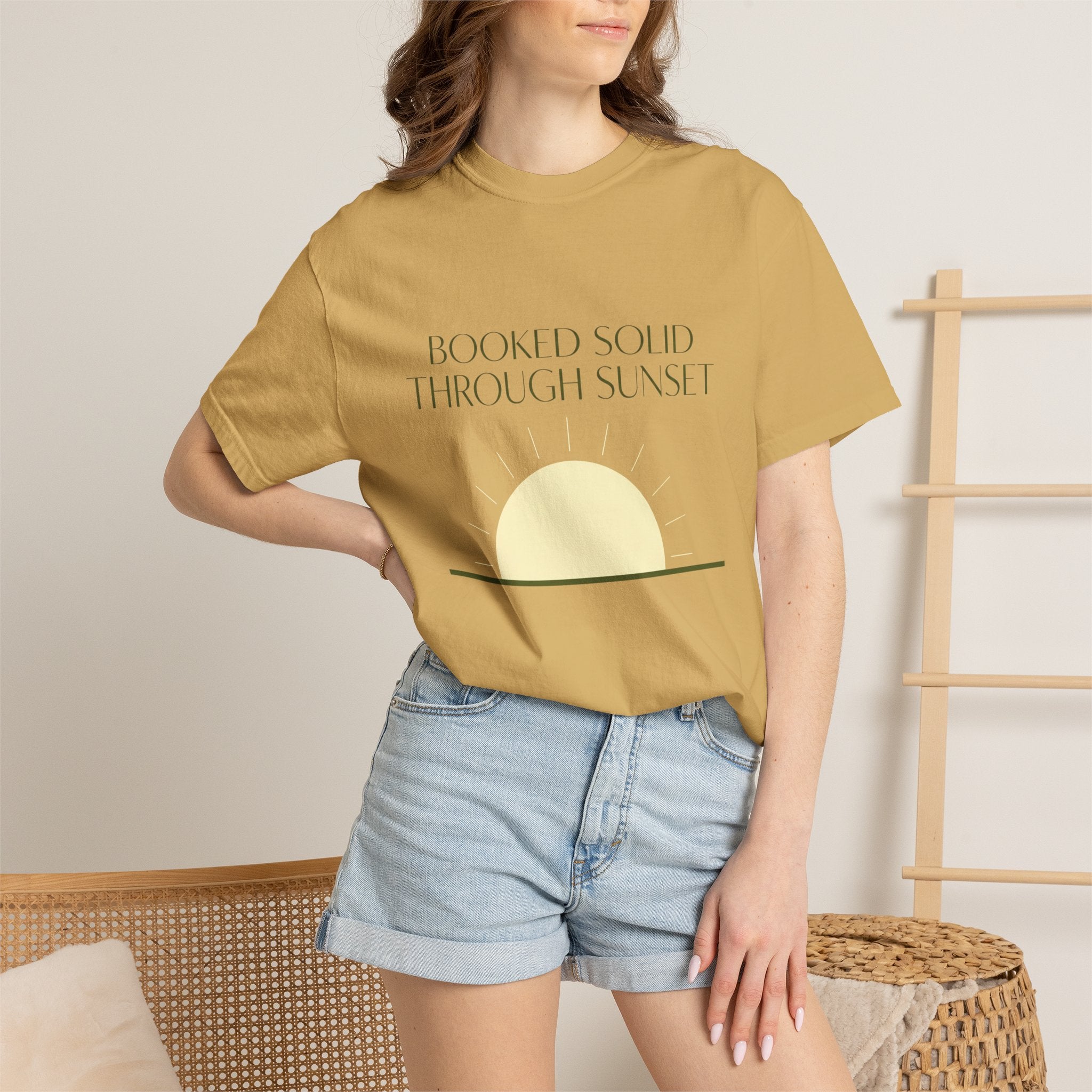 Booked Solid Through Sunset - T-Shirt