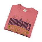 Boundaries Batteries And Dog Hair - T-Shirt