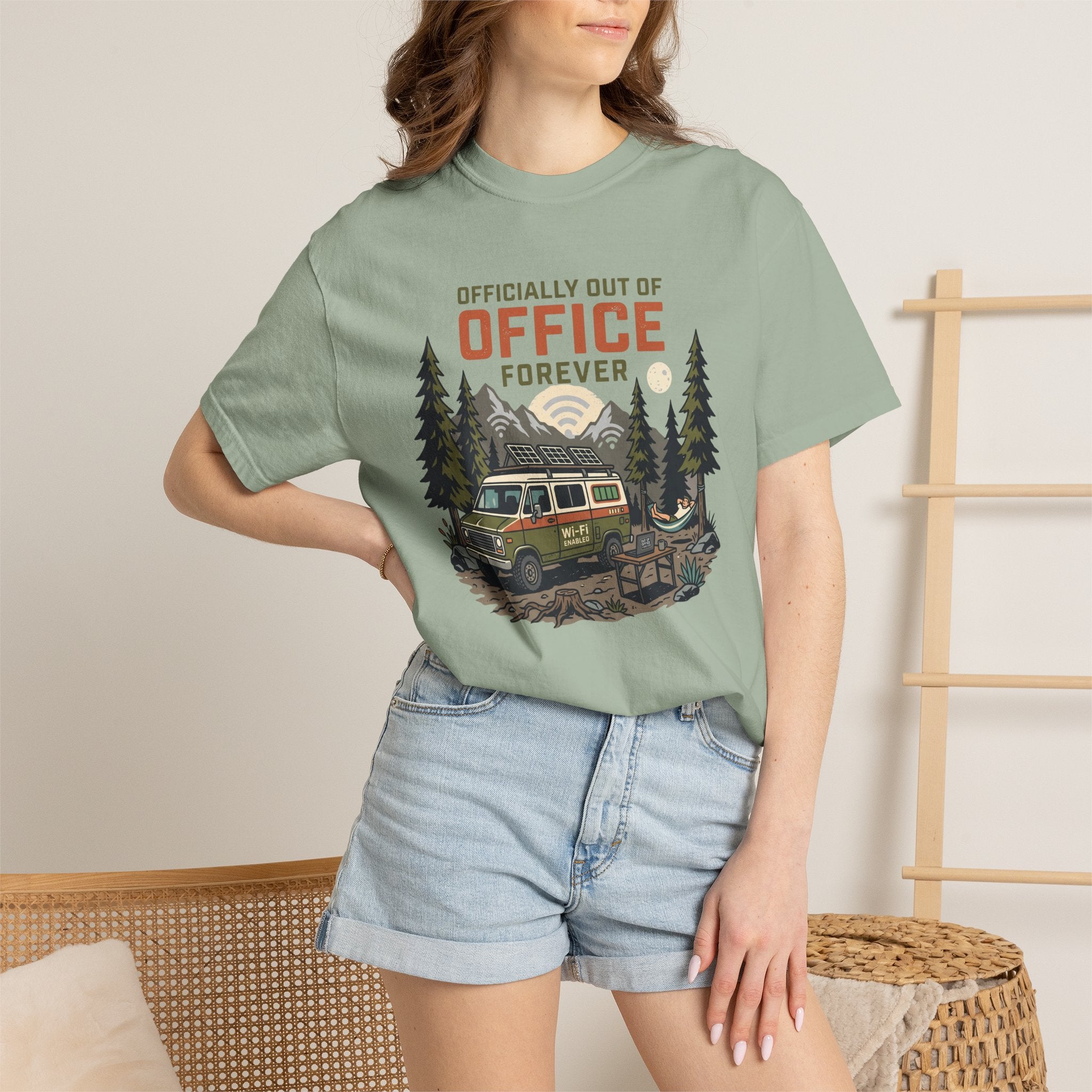 Officially Out Of Office Forever - T-Shirt