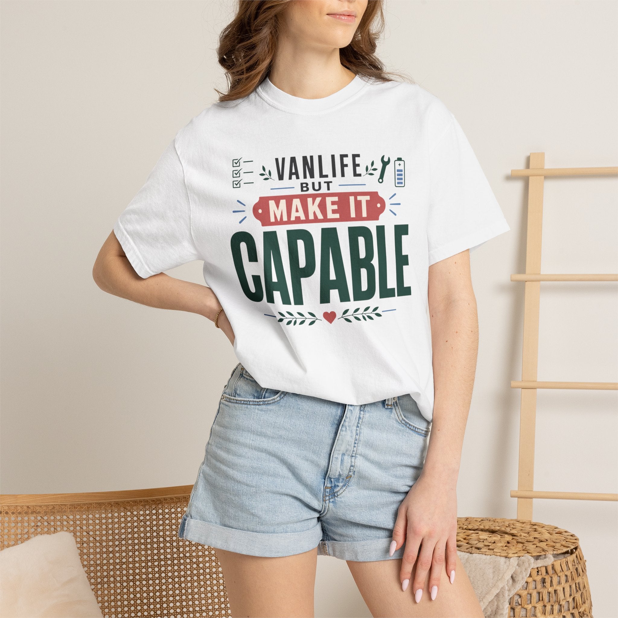 Vanlife But Make It Capable - T-Shirt