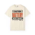 Caution Battery Mood Swings - T-Shirt