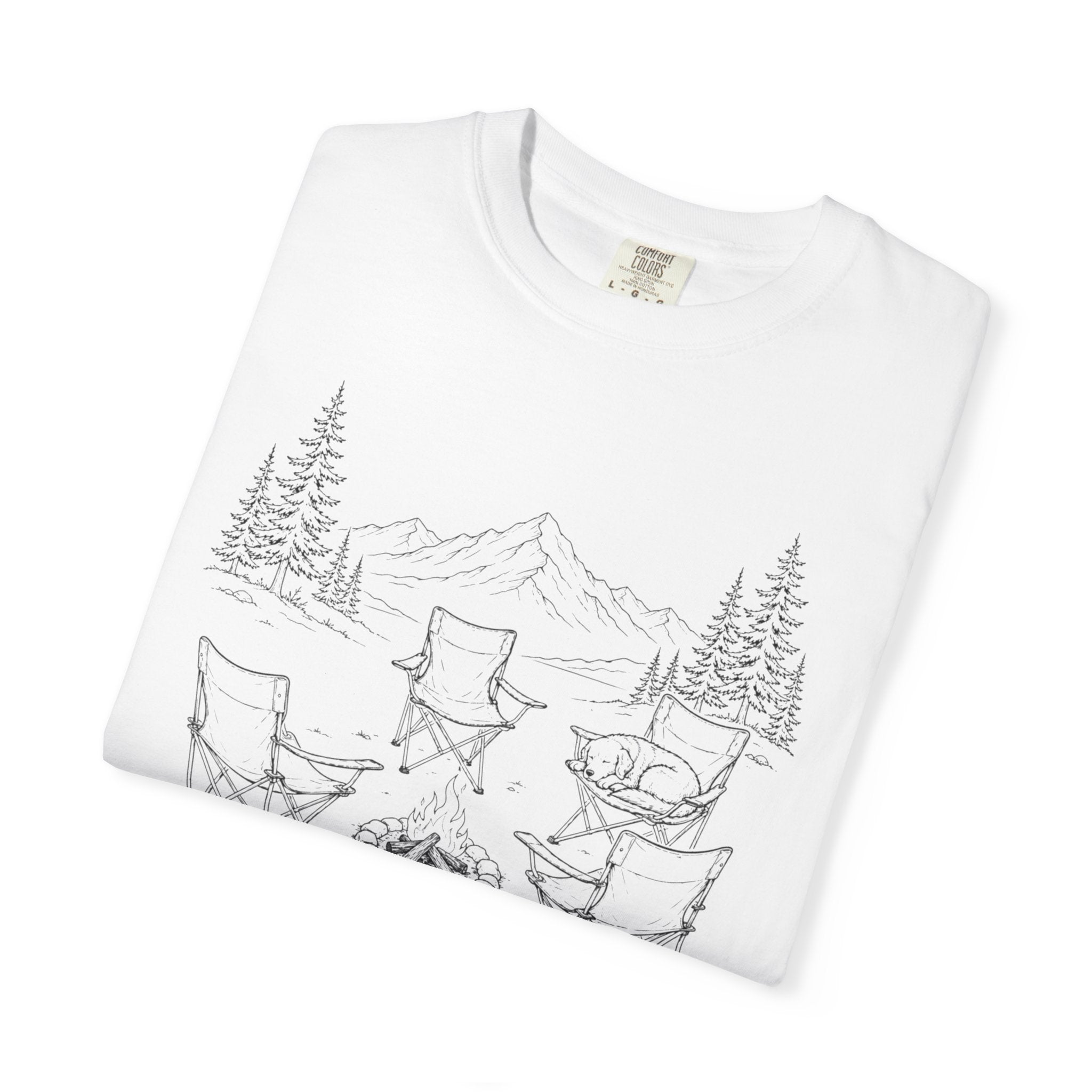 Camp Chair Occupied - T-Shirt