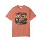 Fuelled By Espresso and Solar Panels - T-Shirt