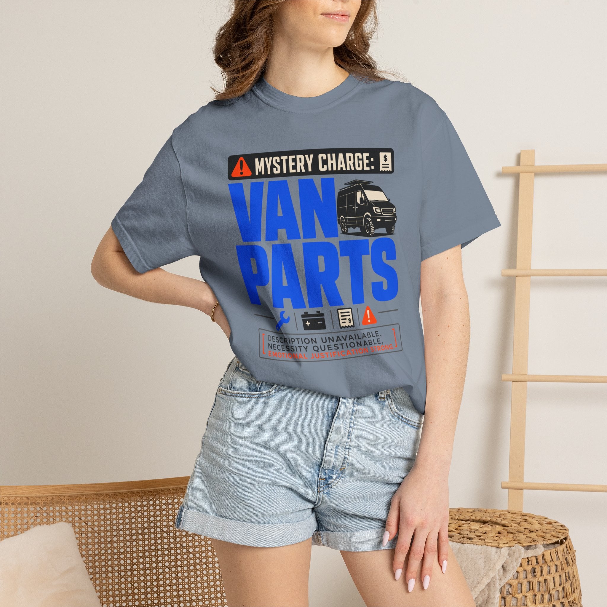 Mystery Charge Van Parts - T-Shirt