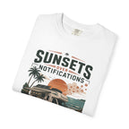Sunsets Over Notifications - T-Shirt