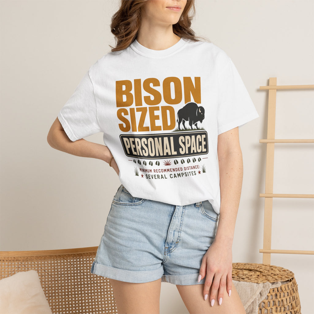 Bison Sized Personal Space - T-Shirt