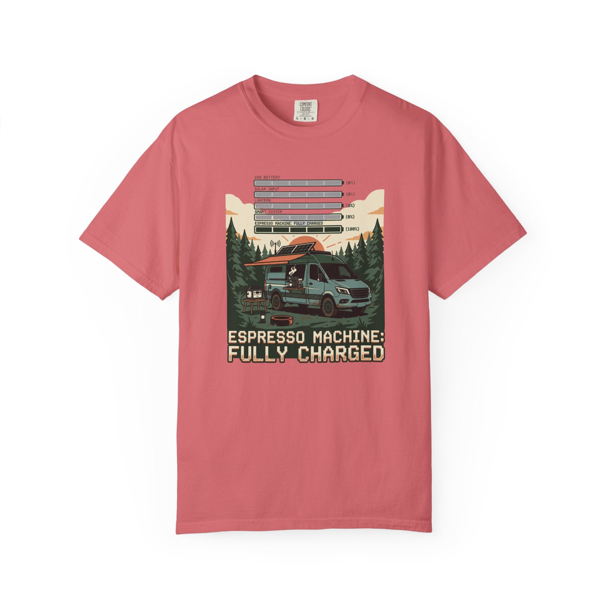 Espresso Machine Fully Charged - T-Shirt