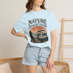 Nature Is My Charging Station - T-Shirt