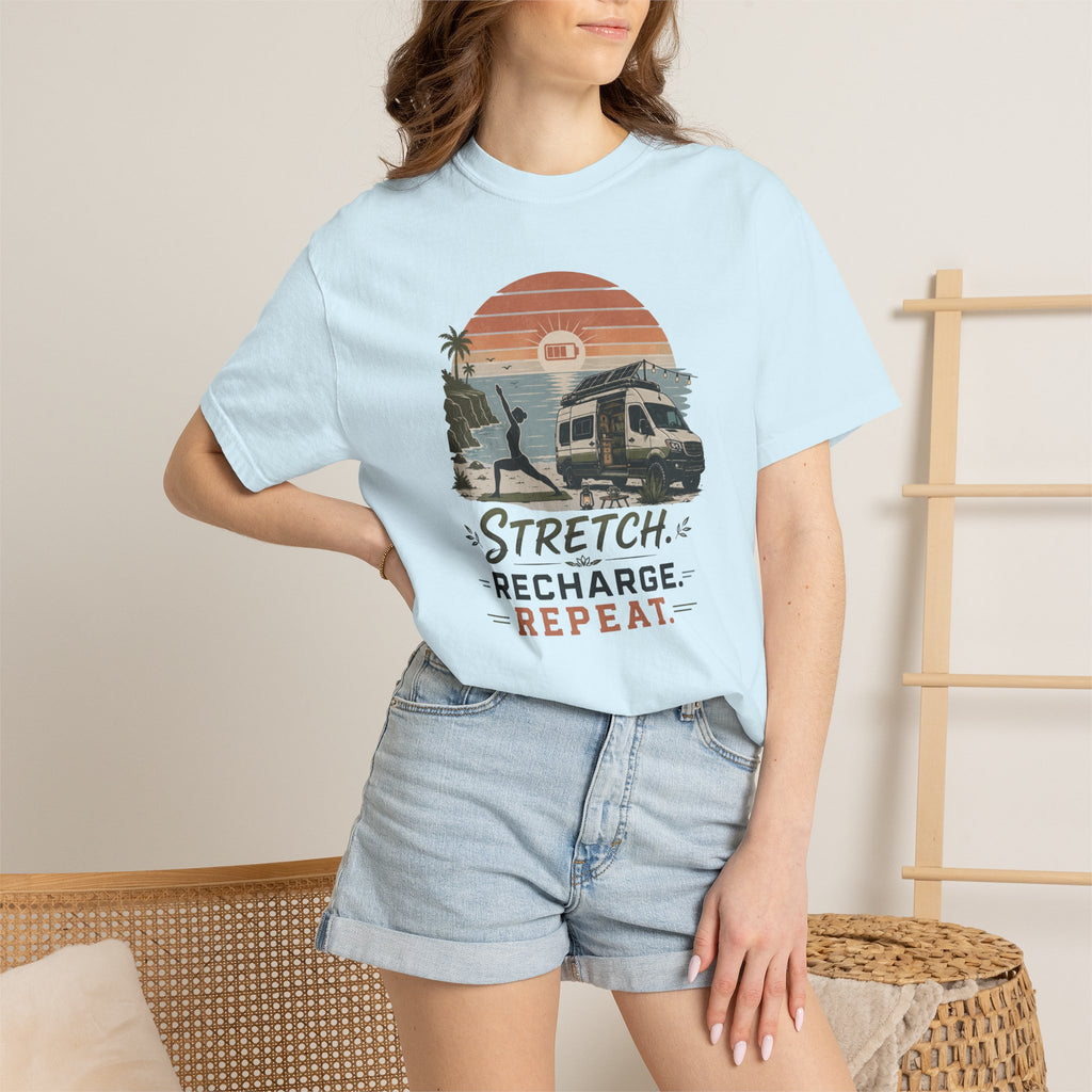 Stretch Recharge Repeat - T-Shirt