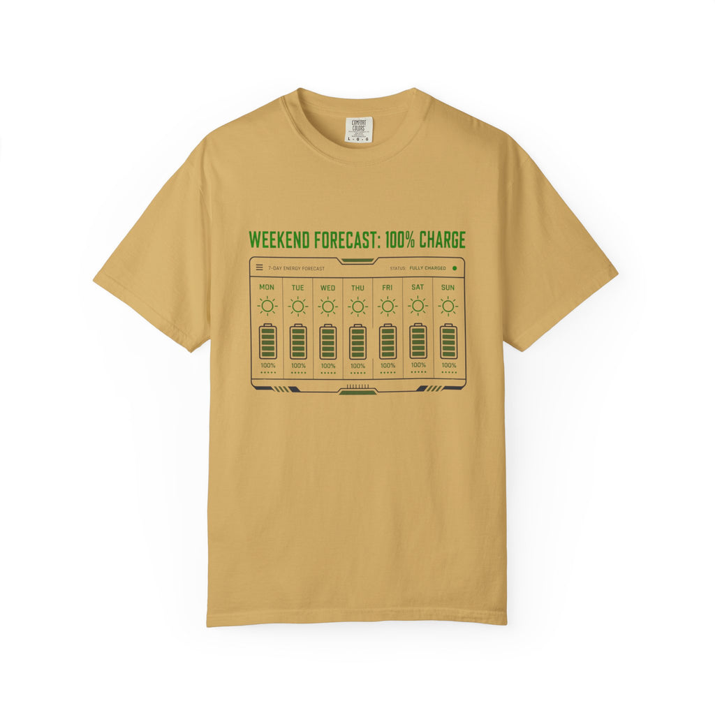 Weekend Forecast 100 Percent Charge - T-Shirt