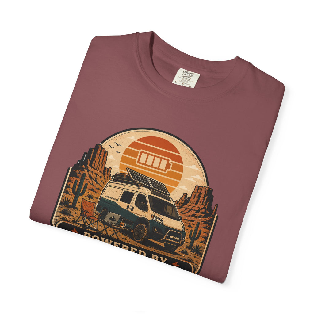 Powered By Solar and Sarcasm - T-Shirt