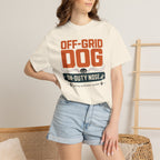 Off Grid Dog On Duty Nose - T-Shirt
