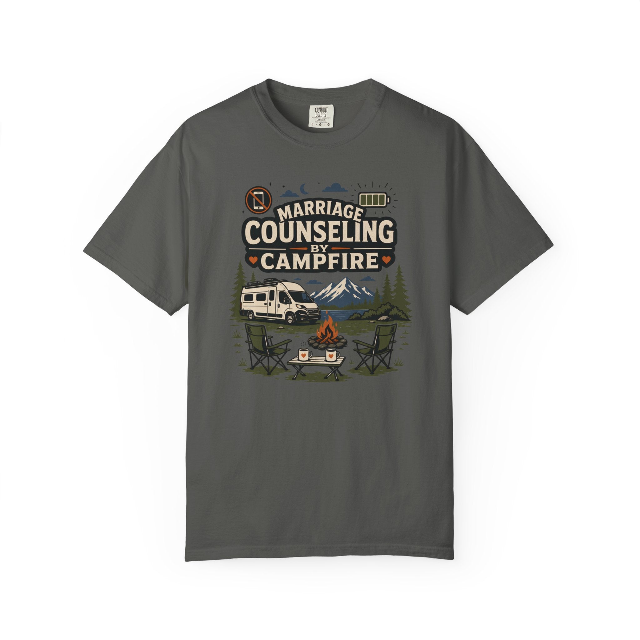 Marriage Counseling By Campfire - T-Shirt