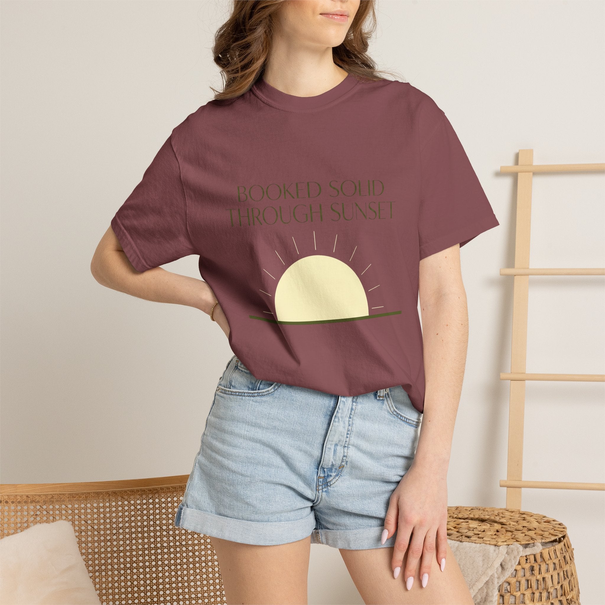 Booked Solid Through Sunset - T-Shirt