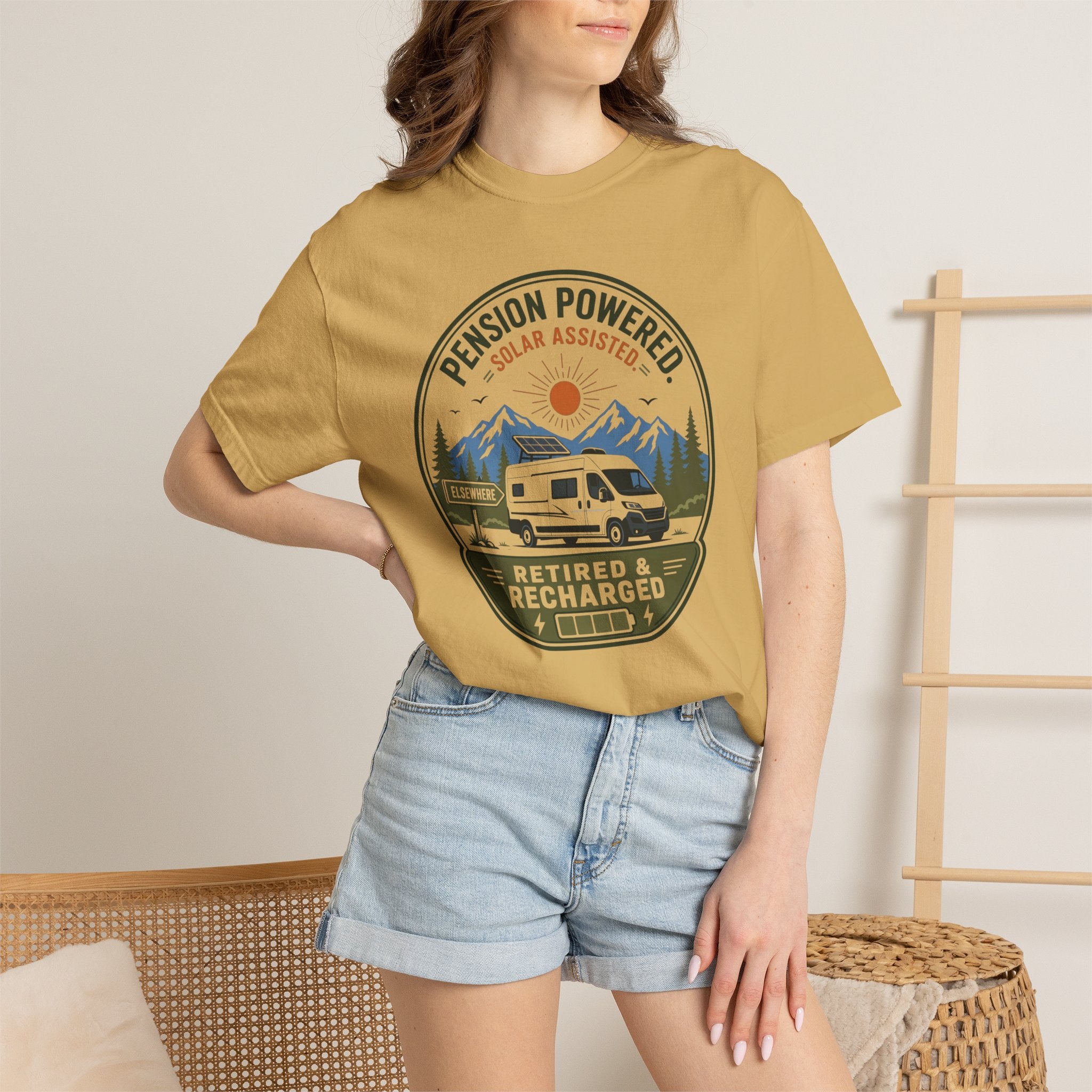 Pension Powered Solar Assisted - T-Shirt