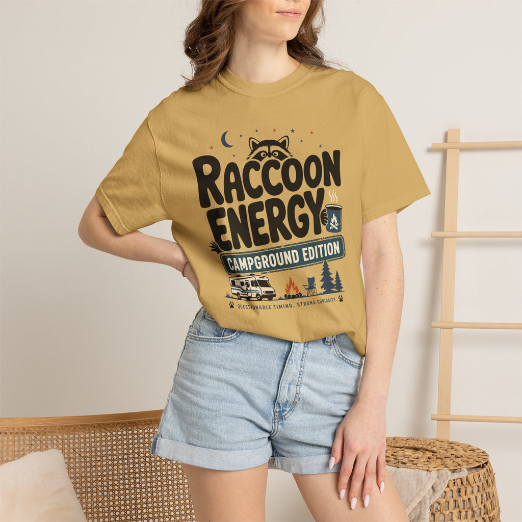 Raccoon Energy Campground Edition - T-Shirt