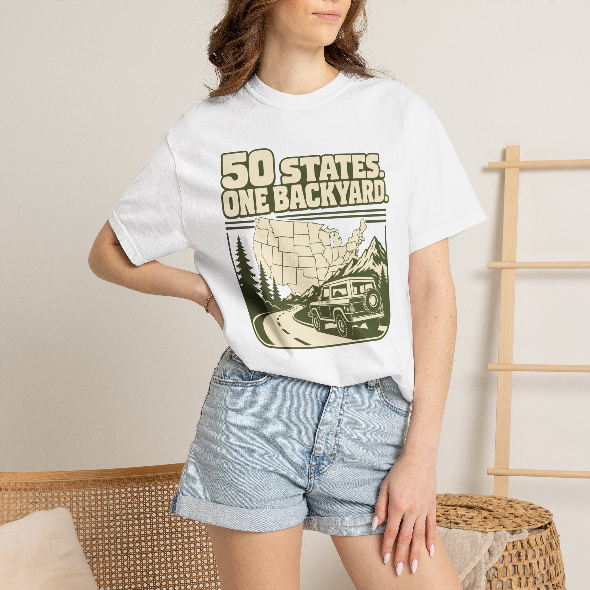 50 States One Backyard - T-Shirt