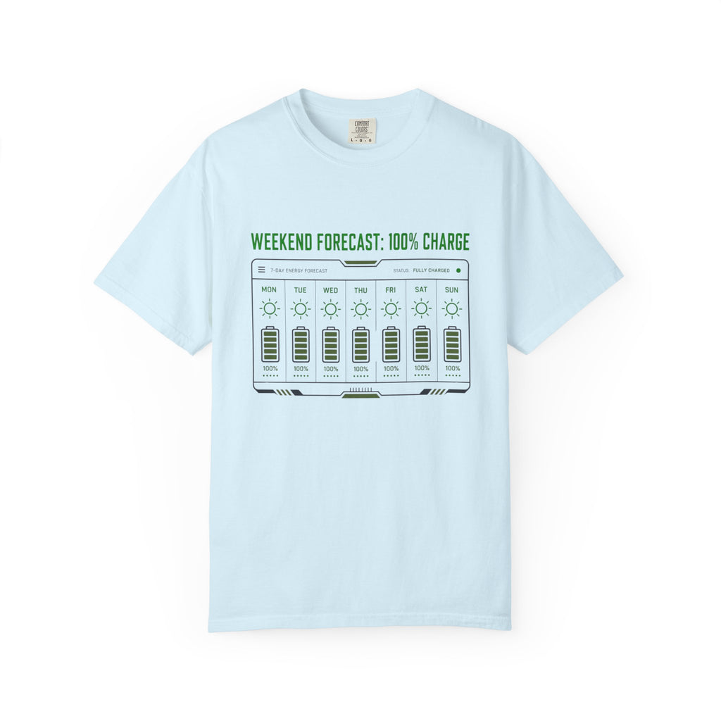 Weekend Forecast 100 Percent Charge - T-Shirt