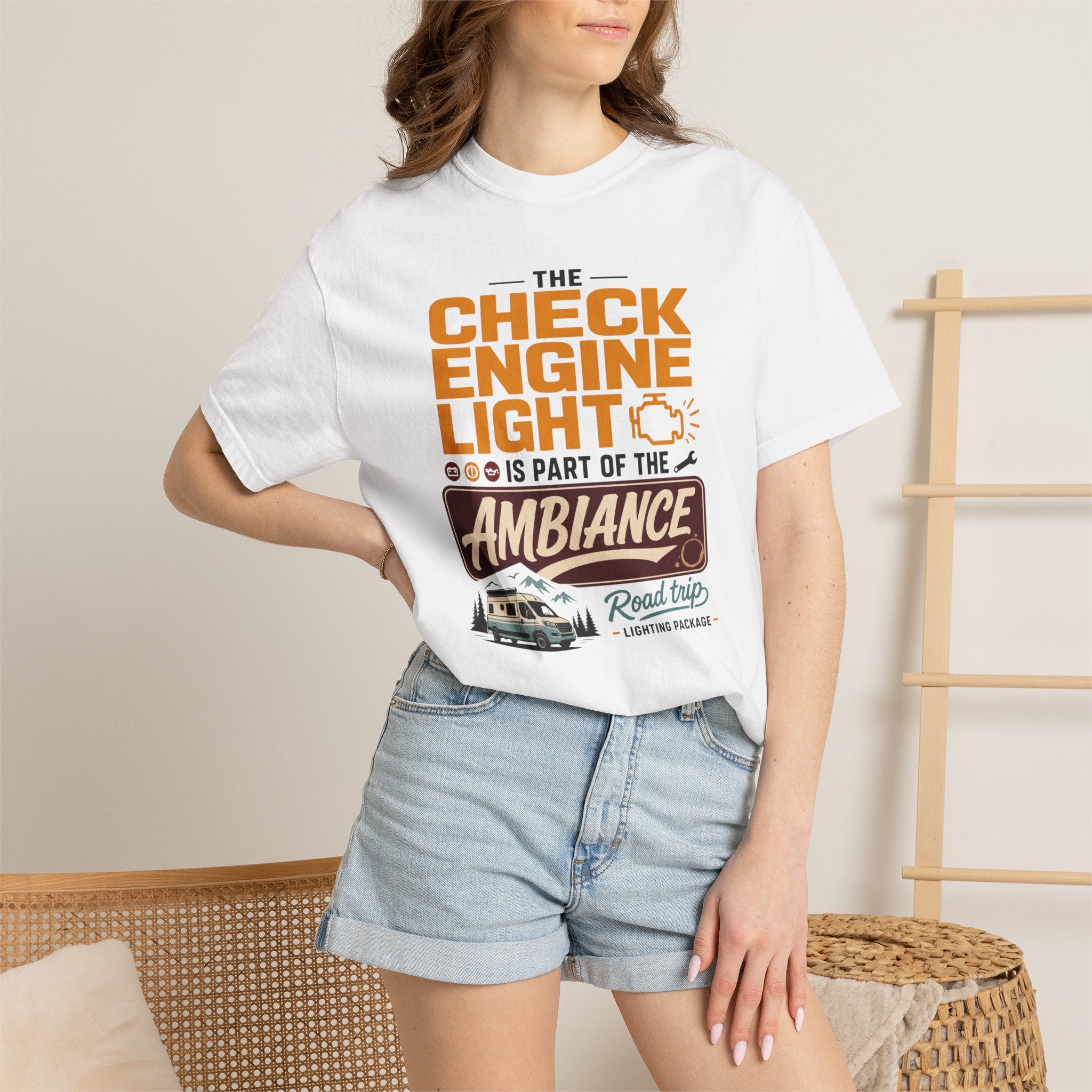 The Check Engine Light Is Part Of The Ambiance - T-Shirt