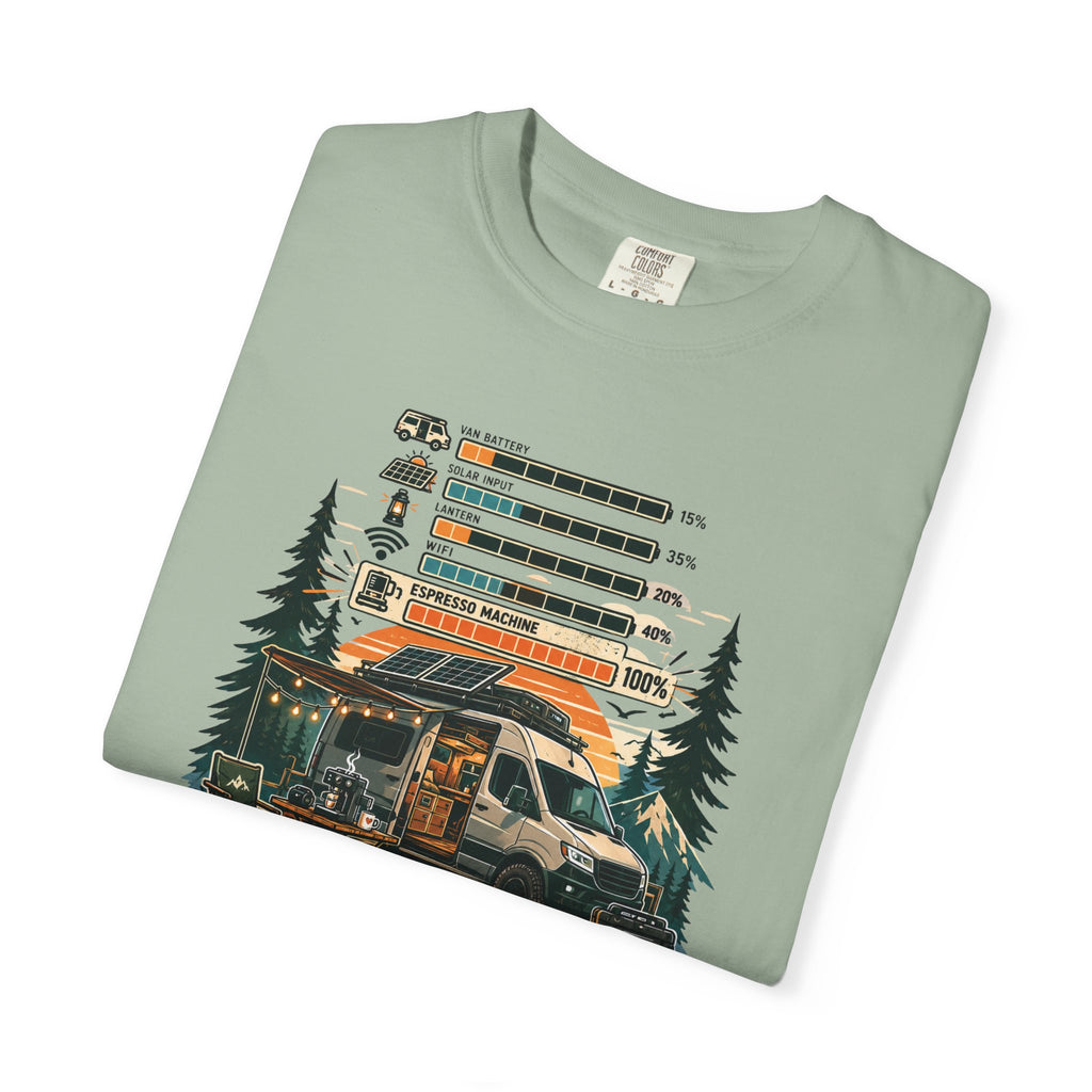 Espresso Machine Fully Charged - T-Shirt