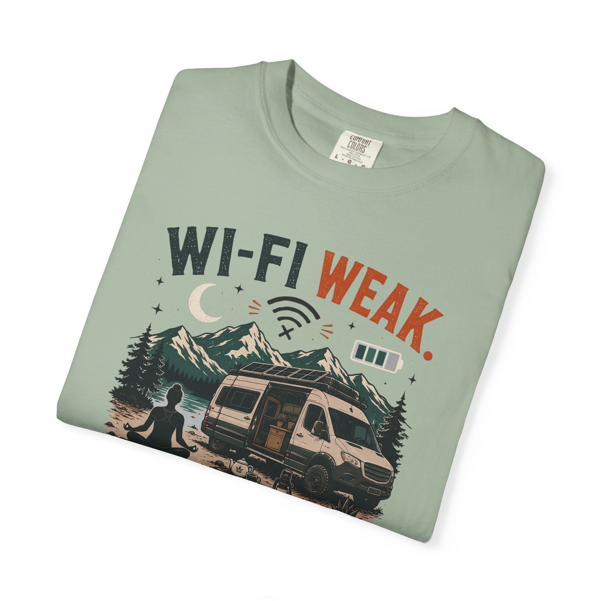 Wi-Fi Weak Inner Peace Strong - T-Shirt
