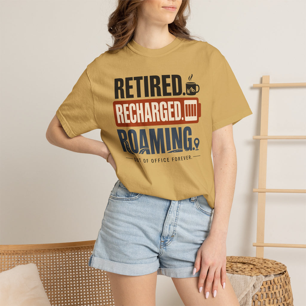 Retired Recharged Roaming - T-Shirt