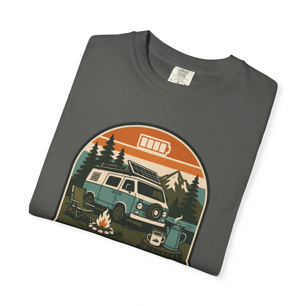 Powered By Coffee and Campgrounds - T-Shirt