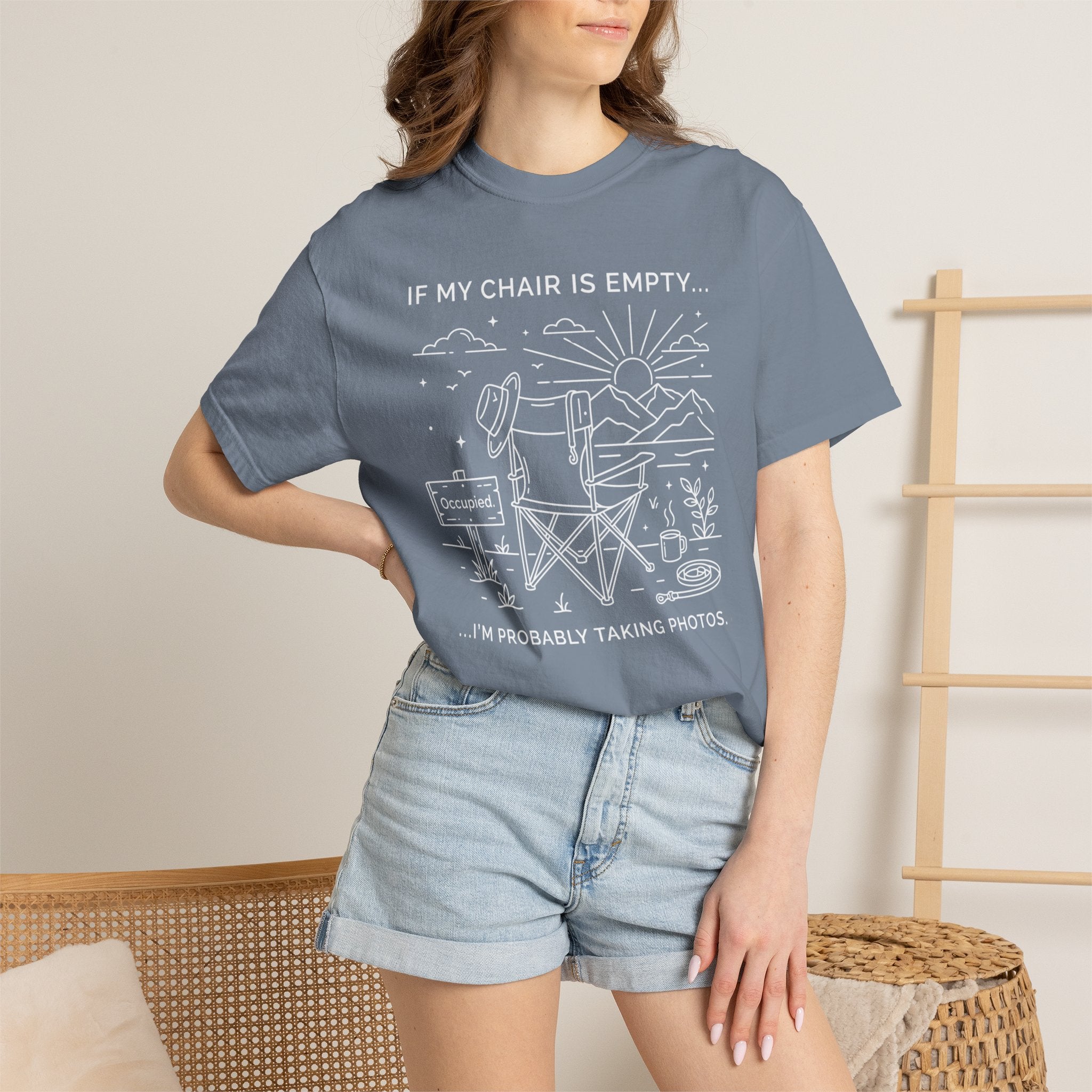 If My Chair Is Empty I'm Probably Taking Photos - T-Shirt