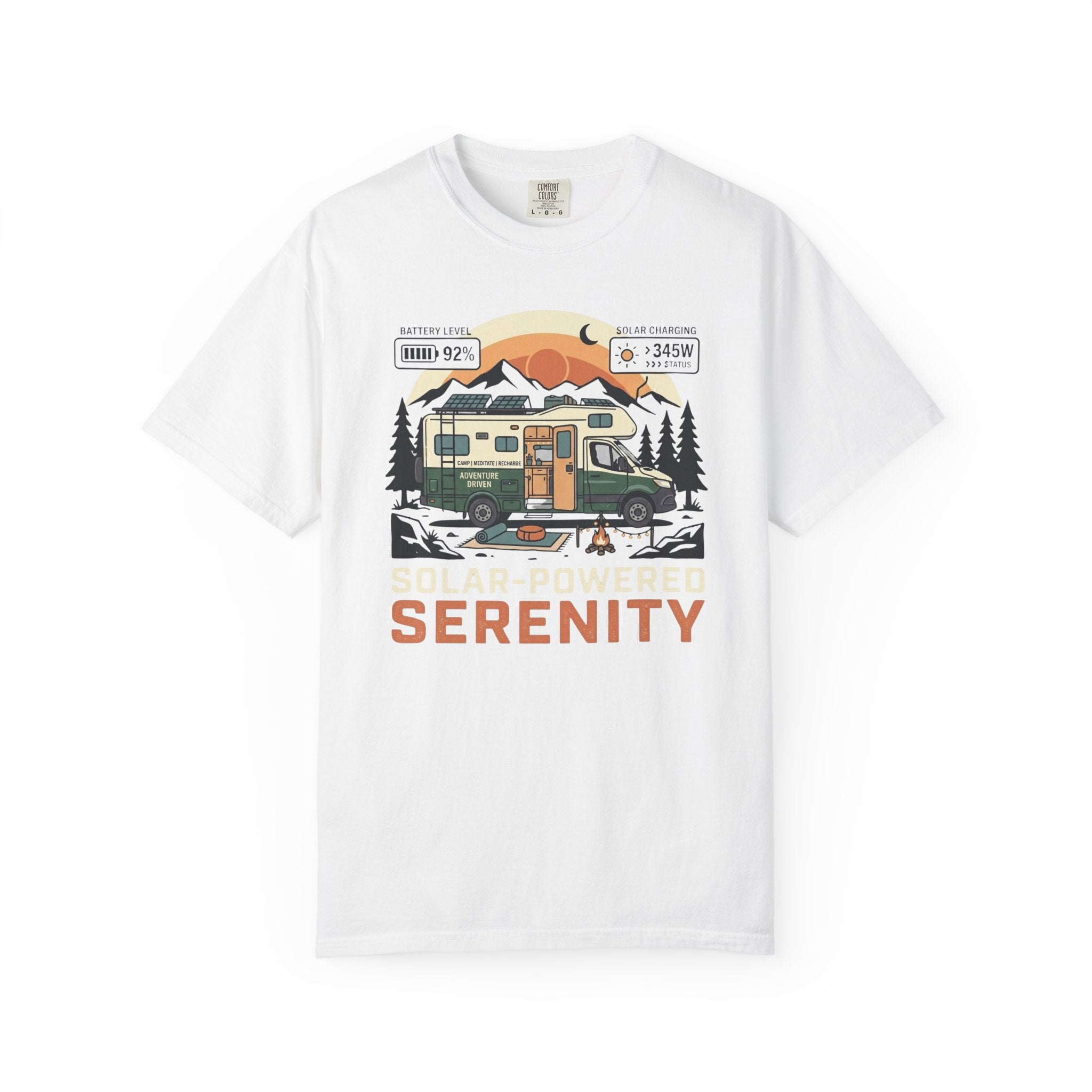 Solar-Powered Serenity - T-Shirt