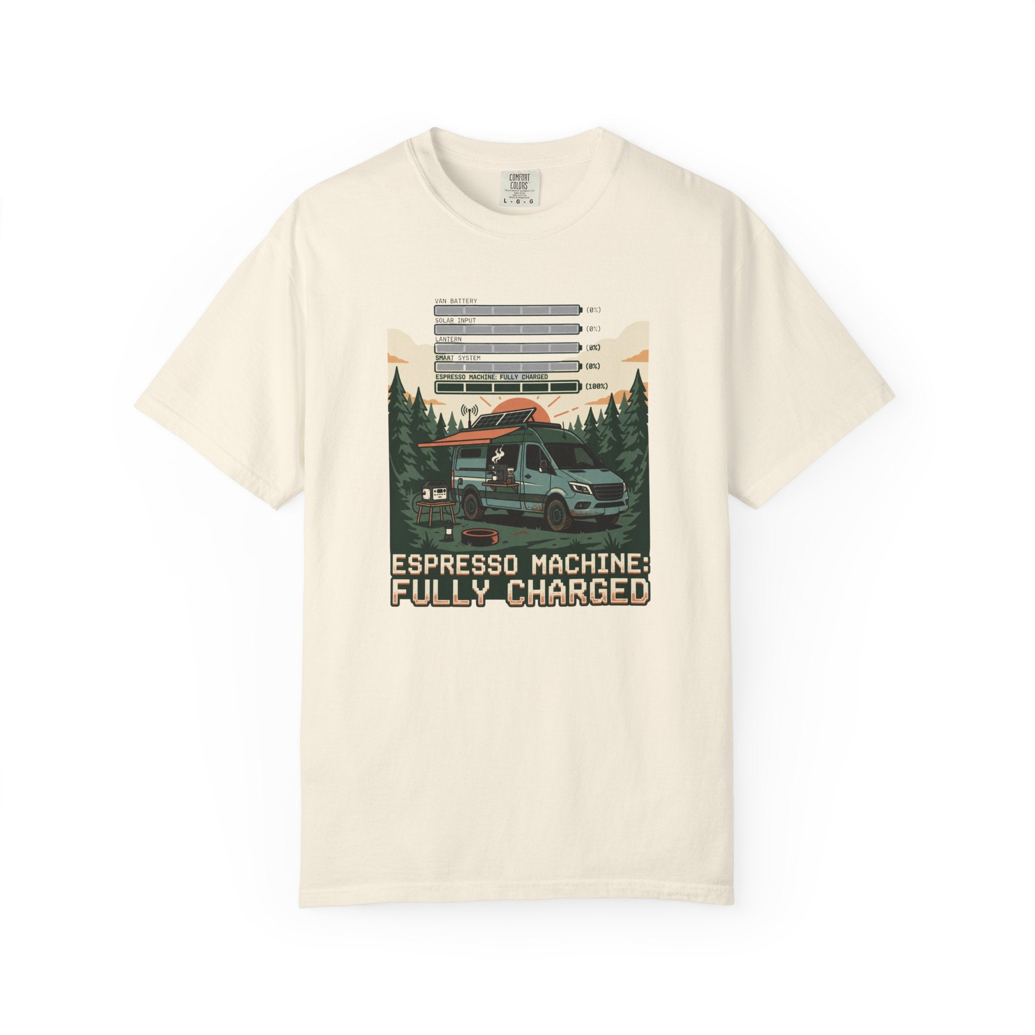 Espresso Machine Fully Charged - T-Shirt