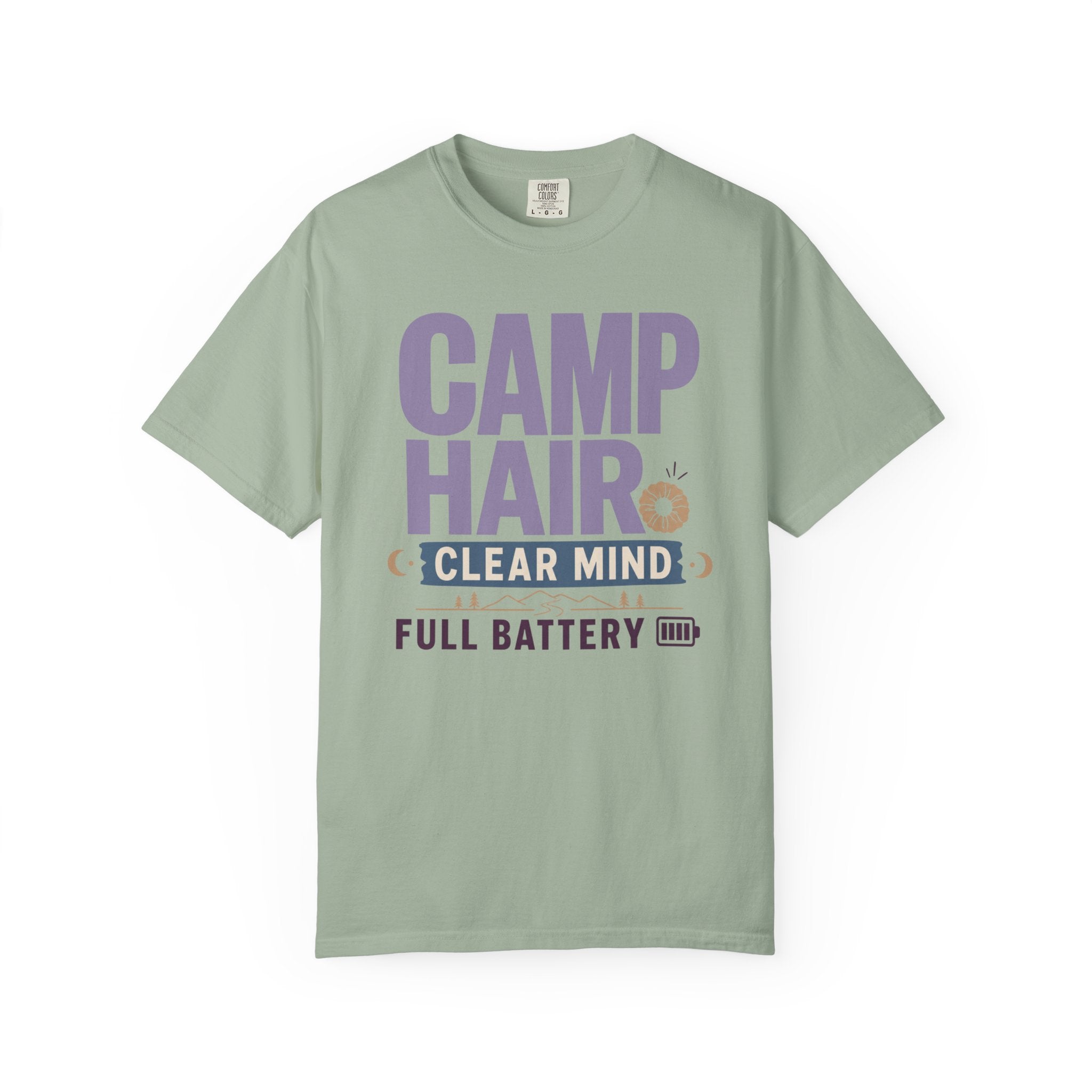 Camp Hair Clear Mind Full Battery - T-Shirt