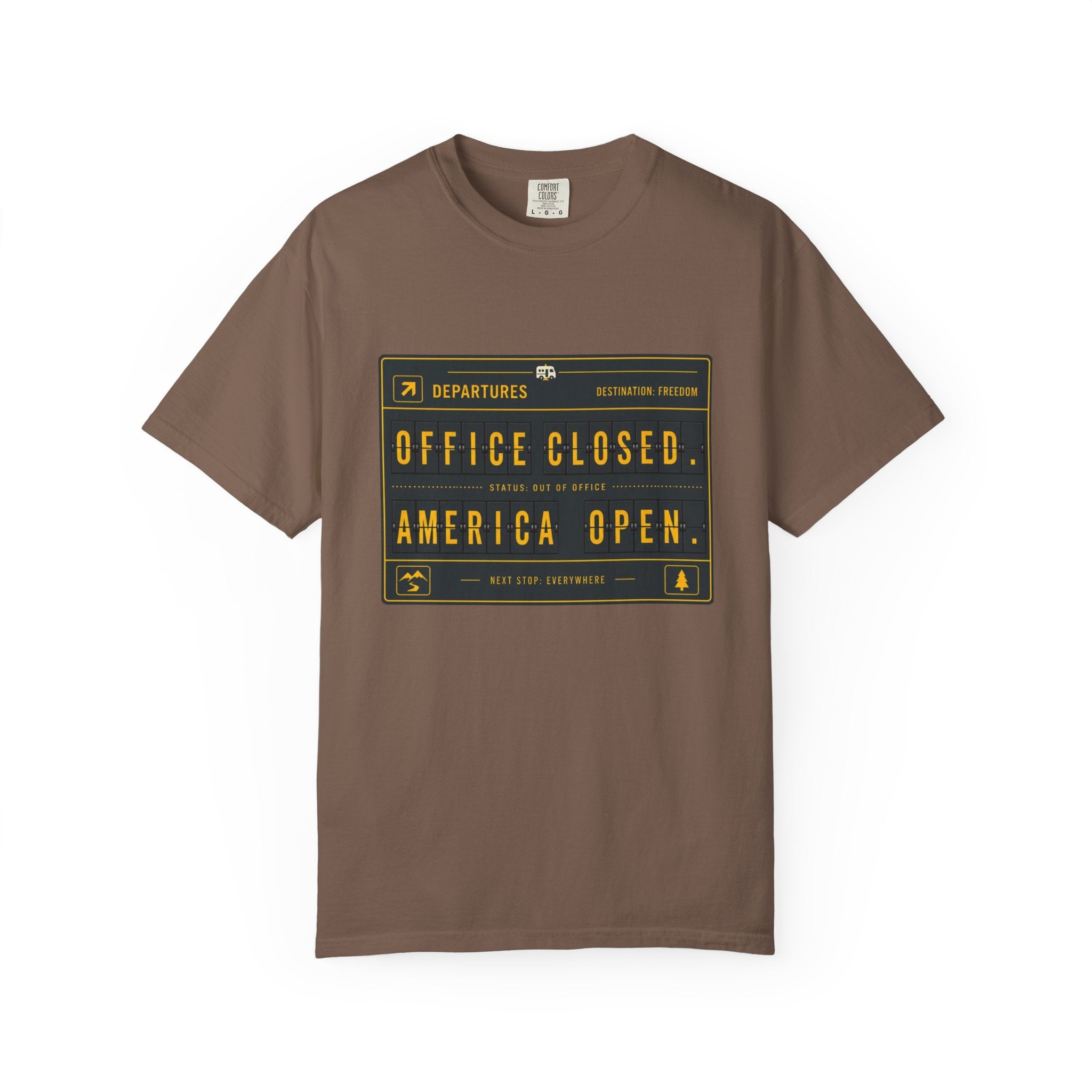 Office Closed America Open - T-Shirt