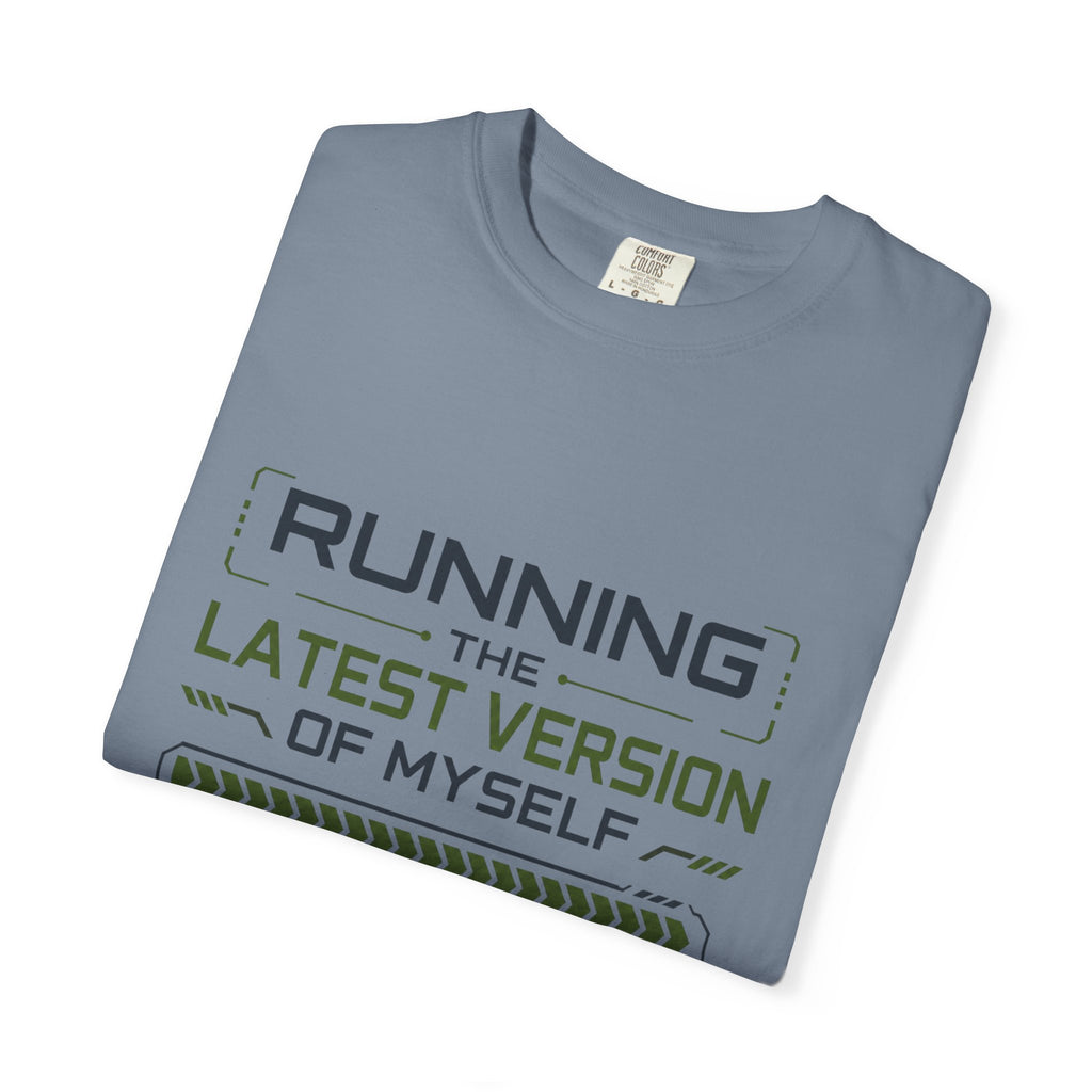 Running The Latest Version Of MySelf - T-Shirt