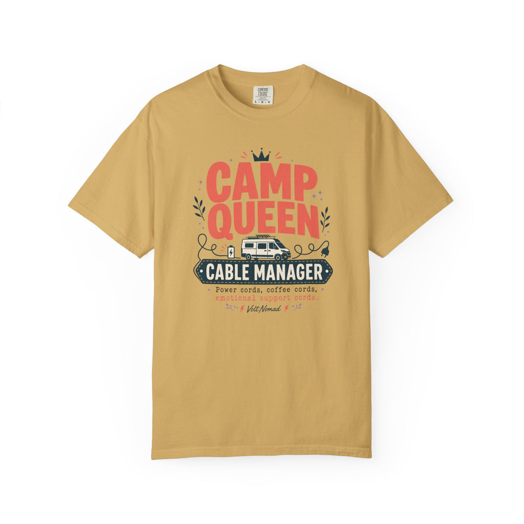 Camp Queen Cable Manager - T-Shirt