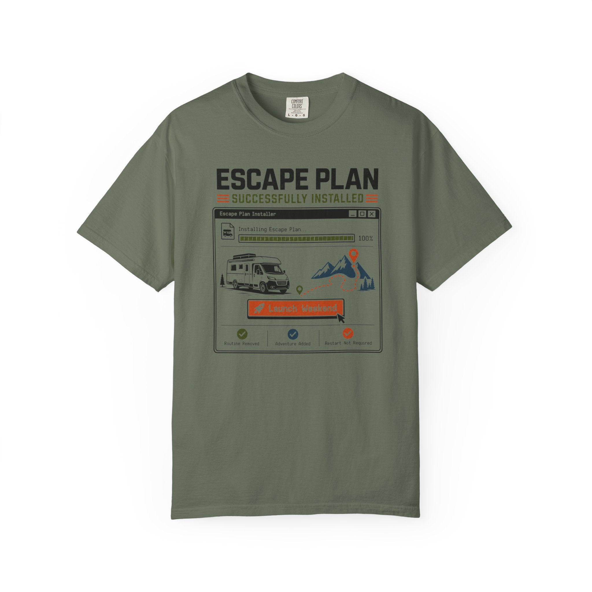 Escape Plan Successfully Installed - T-Shirt