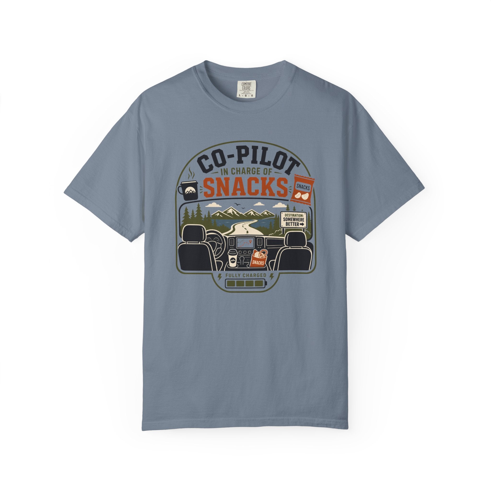 Co Pilot In Charge Of Snacks - T-Shirt