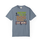 Battery Full Dog Tired Day Won - T-Shirt