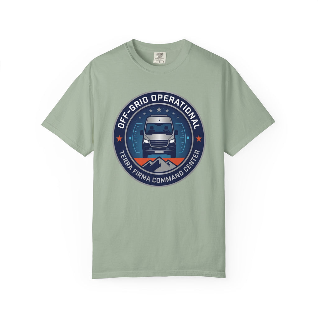 Off-grid Operational Terra Firma Command Center - T-Shirt