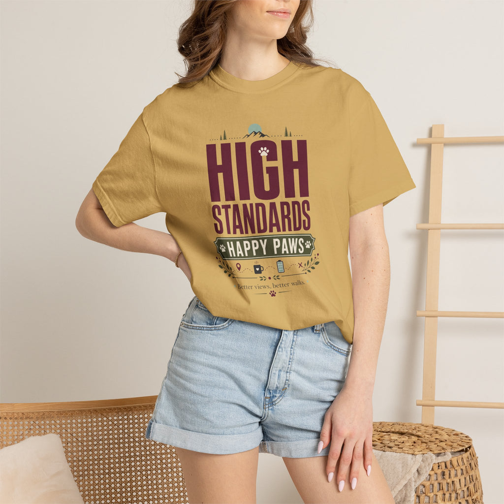 High Standards Happy Paws - T-Shirt