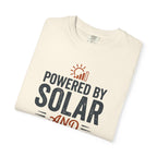 Powered By Solar And Poor Cell Service - T-Shirt