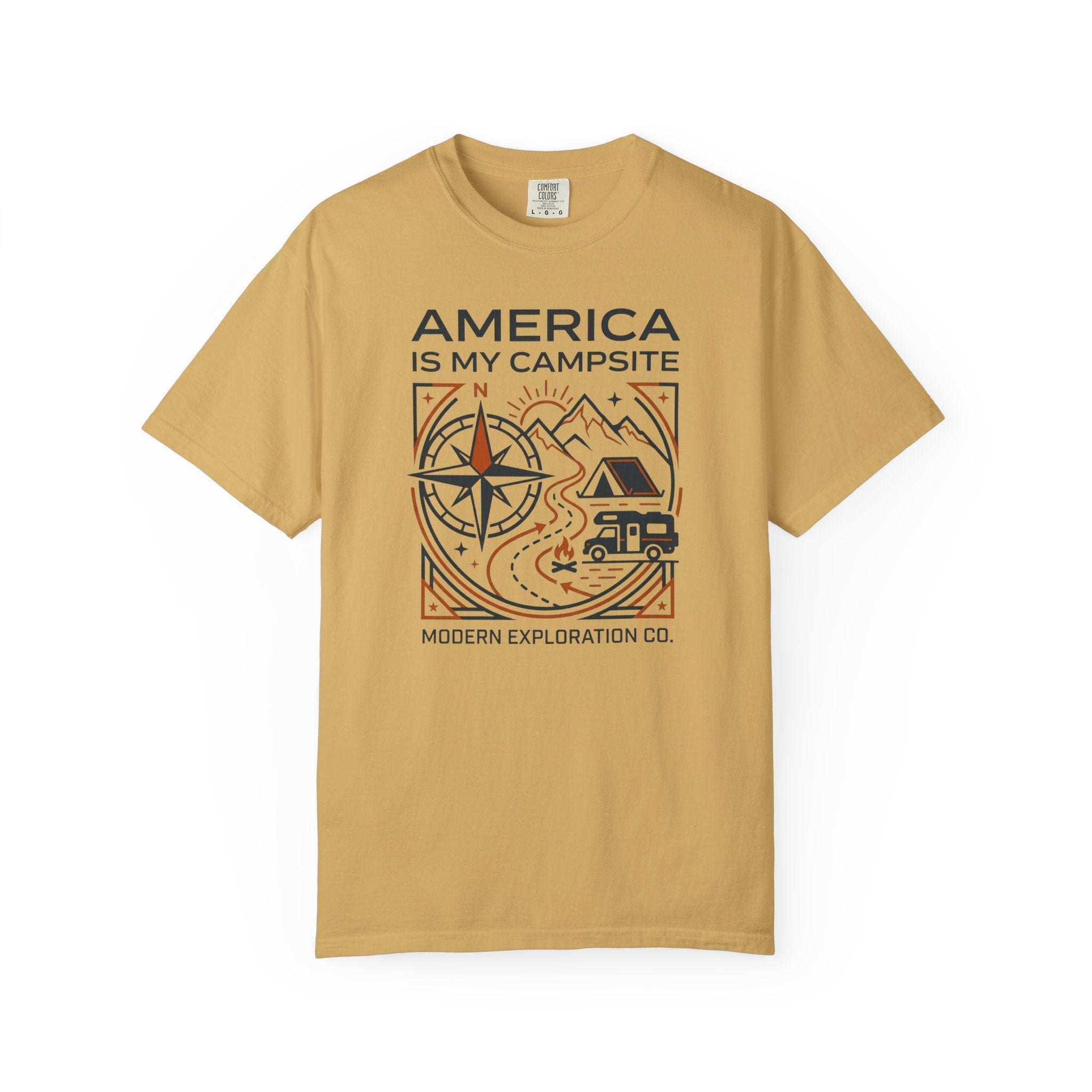 America Is My Campsite - T-Shirt