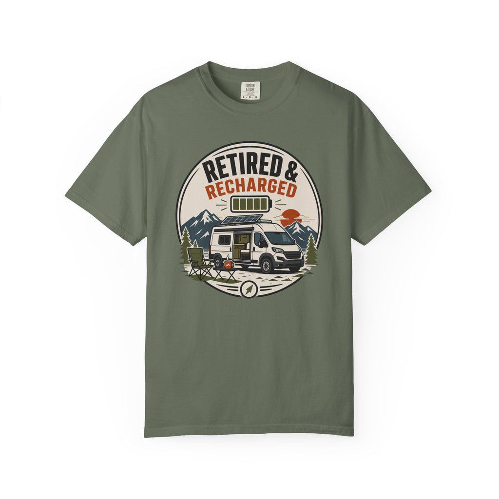 Retired And Recharged - T-Shirt
