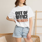 Out Of Office In Range Of Nothing - T-Shirt