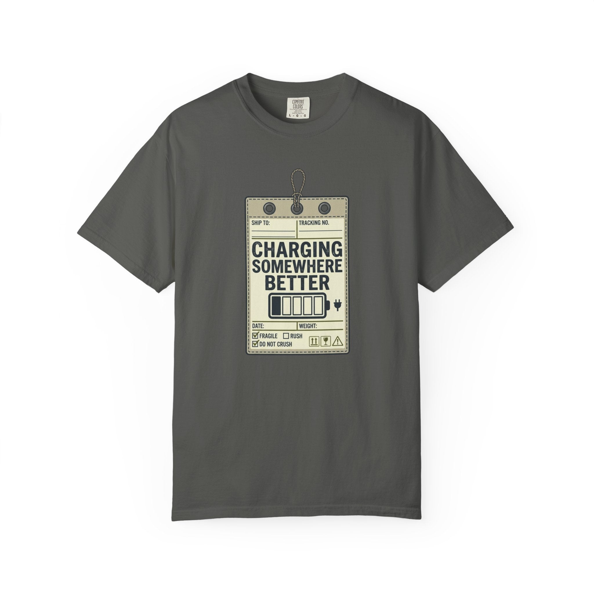 Charging Somewhere Better - T-Shirt