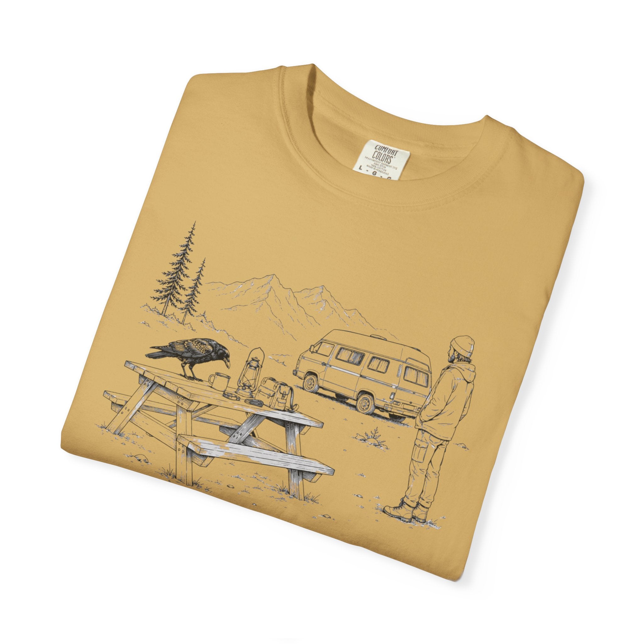 Camp Coffee Raven - T-Shirt