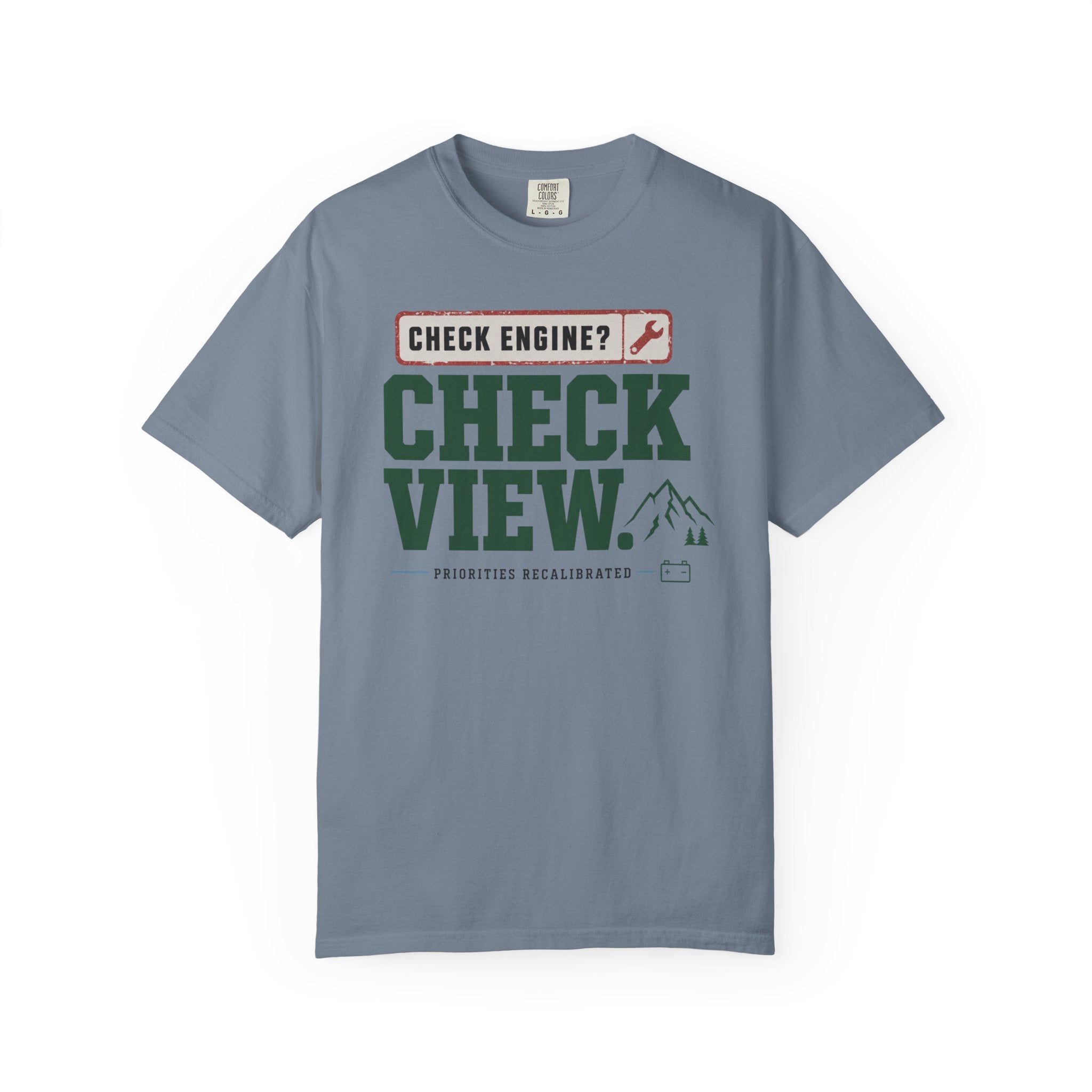 Check Engine Check View - T-Shirt