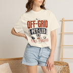 Off Grid Pet Led Peace Focused - T-Shirt