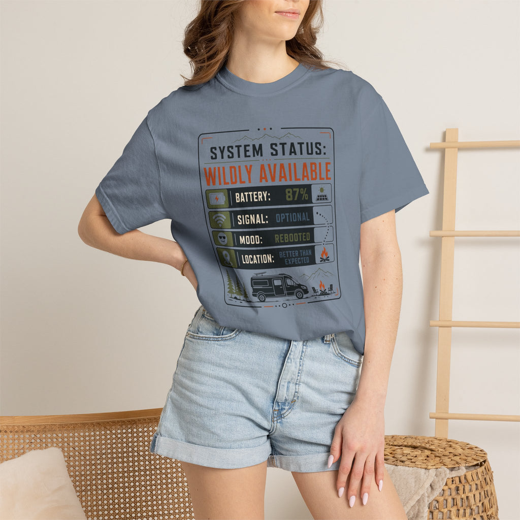 System Status Wildly Available - T-Shirt