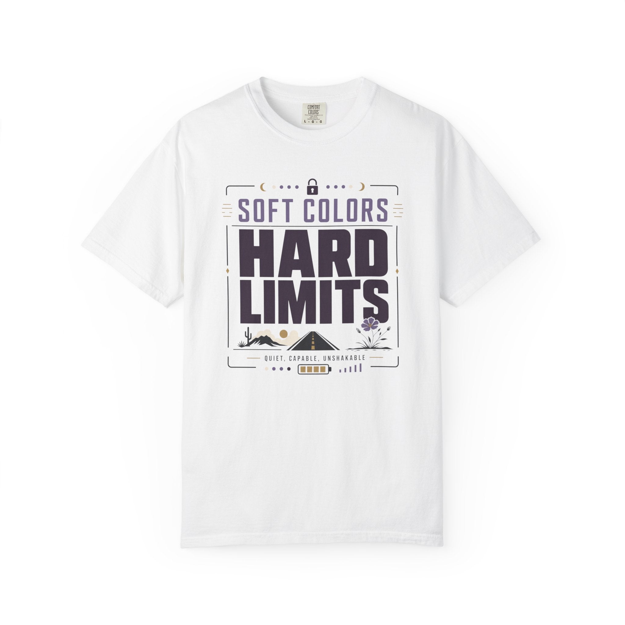 Soft Colors Hard Limits - T-Shirt